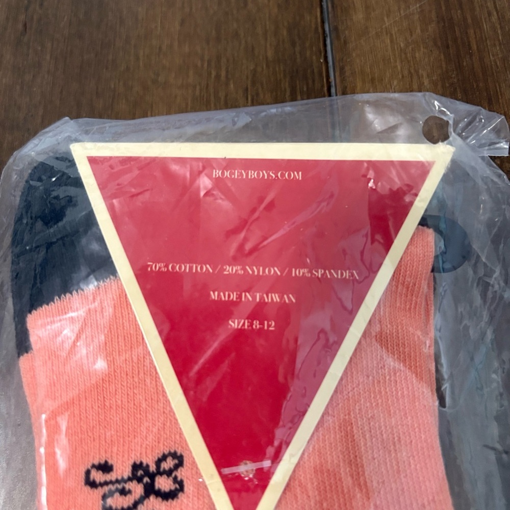 Bogey Boys by Mackelmore Pink & Black Argyle Diamond Golf Socks Preppy Retro - Picture 4 of 5